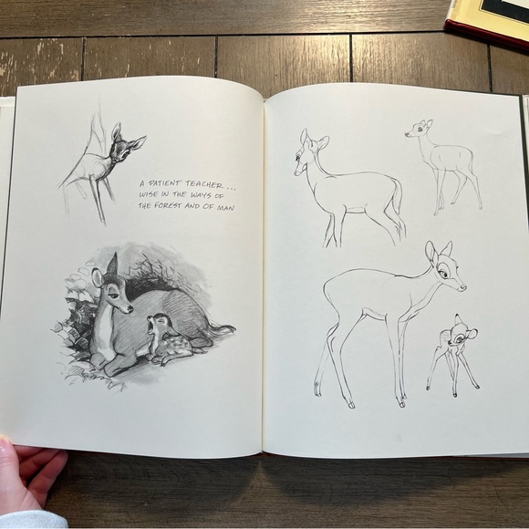 Walt Disney’s Bambi The Sketch Book Series Vintage Disney Collector Book - 1997 - Picture 8 of 14